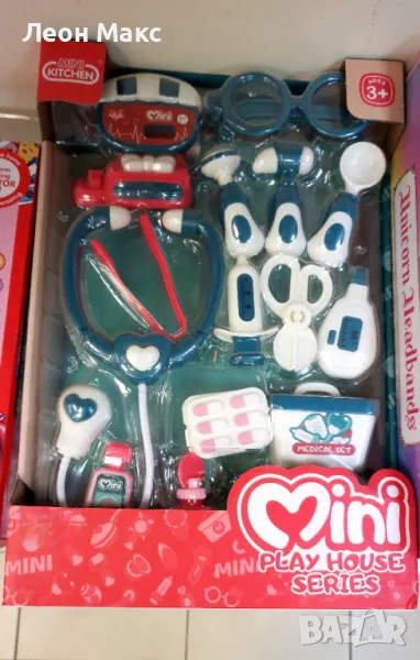 Докторски комплект със слушалки , снимка 1