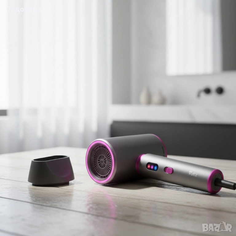 Сешоар Voltz, 2200W – Мощно сушене, лесно управление и прецизен контрол всеки ден, снимка 1
