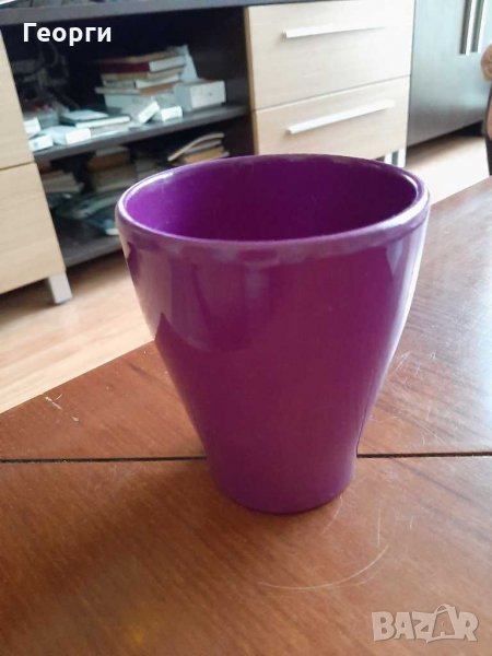 Лилава чаша, снимка 1