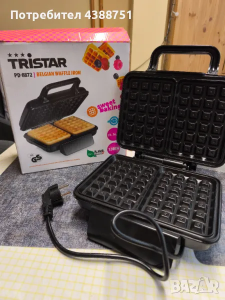 Уред за белгийски гофрети , снимка 1