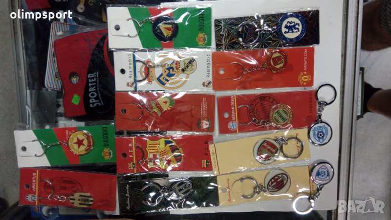 ключодържатели с футболни отбори нови, снимка 1