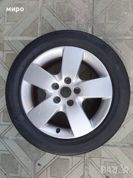 Продавам 1 брой 16 цолова джанта с гума за Ауди , снимка 1