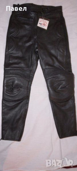 Рокерски дамски панталон от естествена кожа, номер 40, нов, снимка 1