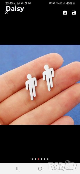 Обеци и пръстени Billie Eilish/ Били Айлиш, снимка 1