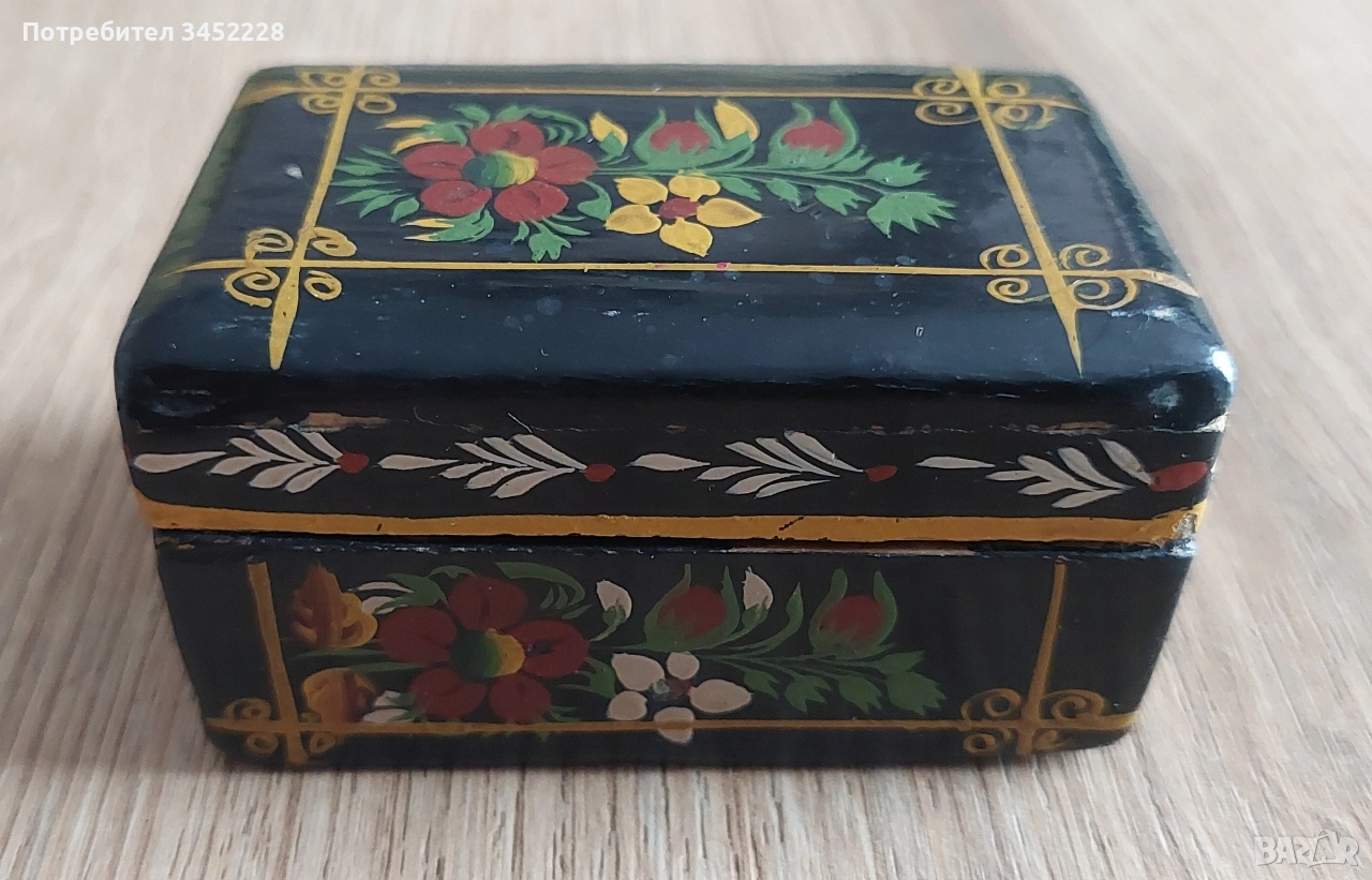 кутийка винтидж дървена за ценители , снимка 1