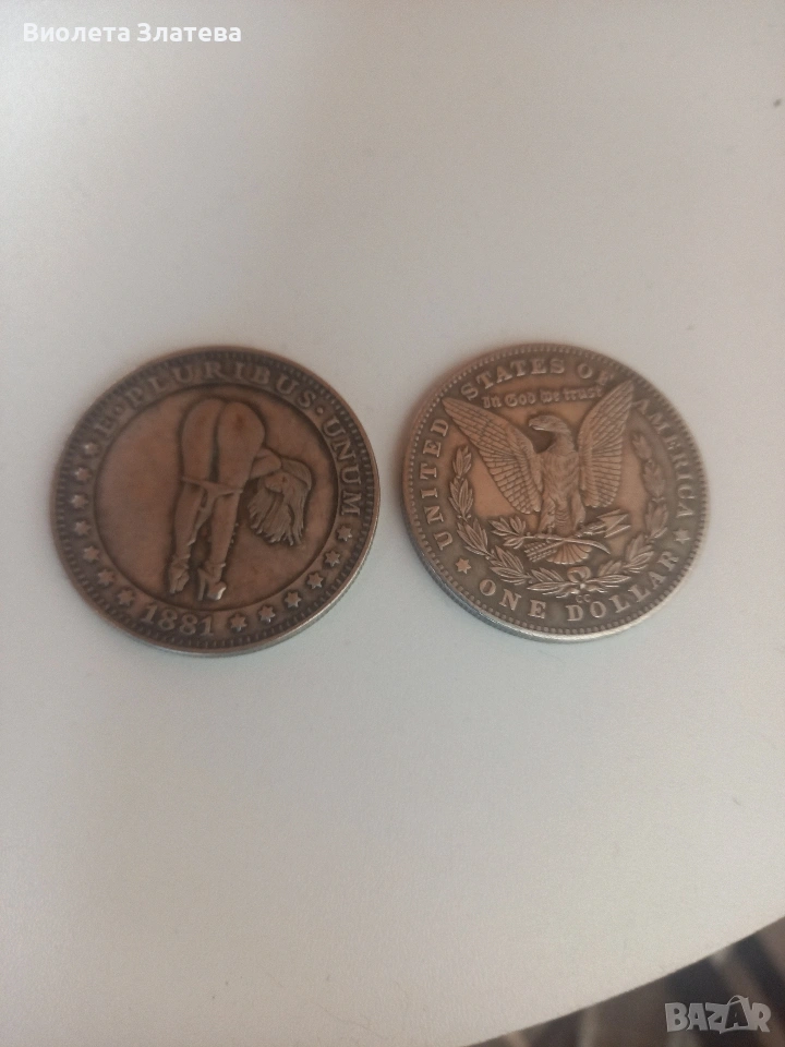 Монета one dollar 1881, снимка 1