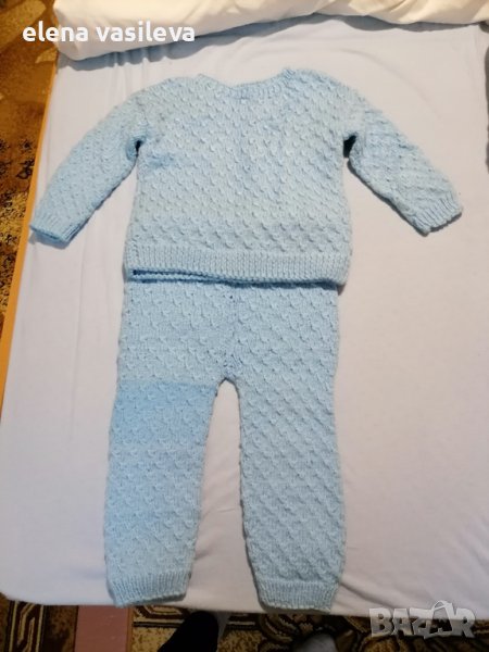 Детско плетено  костюмче, снимка 1