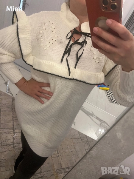 Плетена Туника/Рокля/Блузон S/M/L, снимка 1