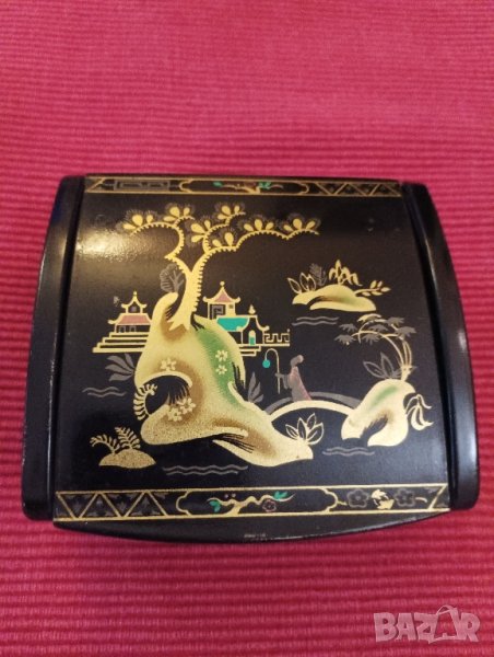 Стара кутия за бижута от метал, Китай. , снимка 1