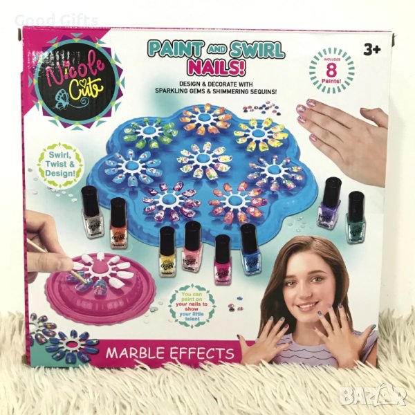 Детски комплект за маникюр с 8 лака, снимка 1