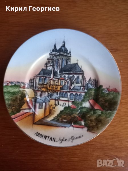 Красива порцеланова чиния , снимка 1