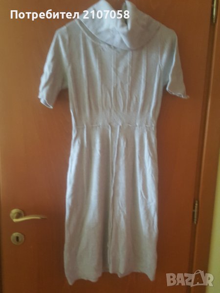 Трикотажна рокля 40 % вълна, снимка 1