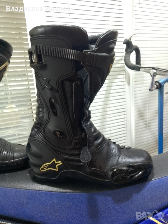 Мото ботуши здрави 26.5см, снимка 1