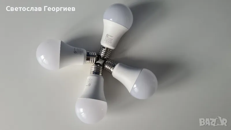 4 бр. цветни смарт LED крушки Zigbee, снимка 1