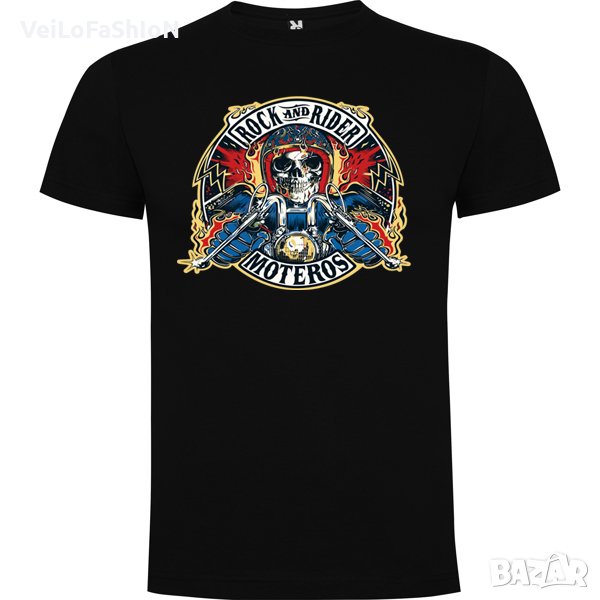 Нова мъжка тениска Rock & Rider Moteros, снимка 1