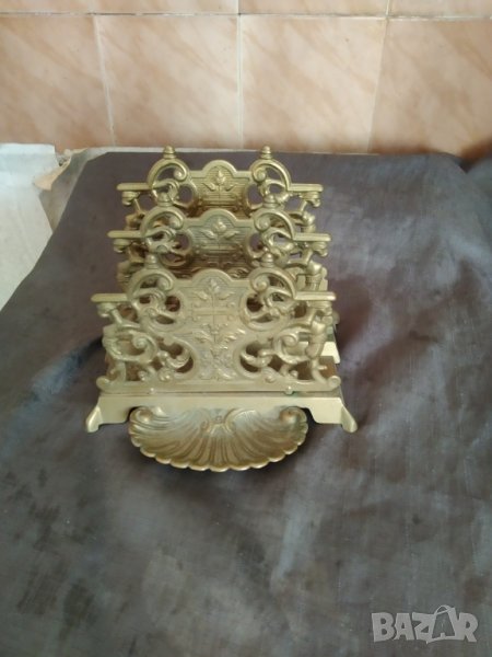 бароков салфетник,поставка за писма , снимка 1