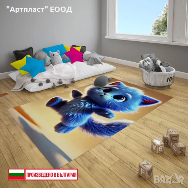 Детско Килимче Коте, снимка 1