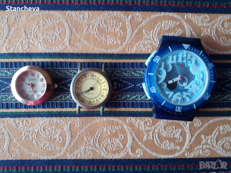 3 стари дамски часовника, снимка 1