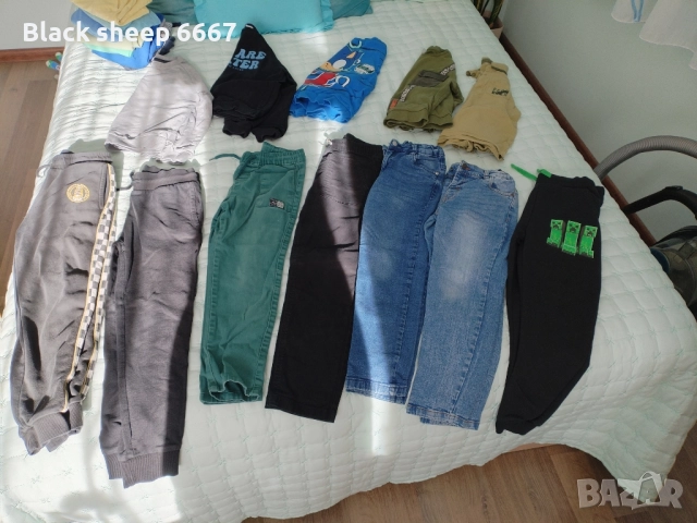 Връхни и други дрехи 116,122 с hm, waikiki, pepco, снимка 18 - Детски панталони и дънки - 51753238
