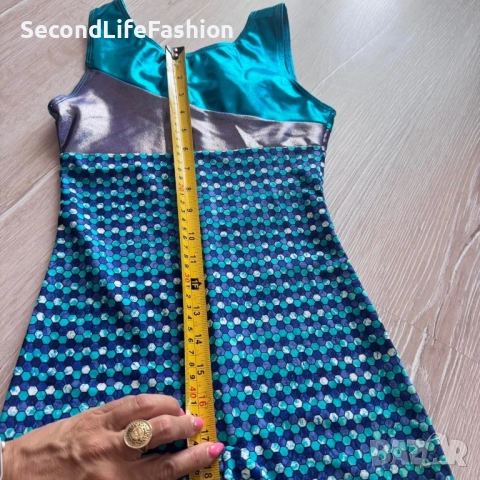 Детско трико за гимнастика, акробатика, йога 14 г., снимка 5 - Художествена гимнастика - 52502533