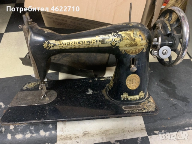 Шевна машина Singer, снимка 5 - Антикварни и старинни предмети - 54074883