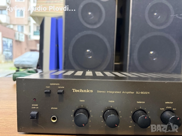 Technics SU-8022K Усилвател , снимка 4 - Ресийвъри, усилватели, смесителни пултове - 52674088