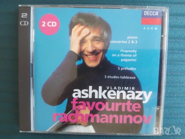 Rachmaninov - Vladimir Ashkenazy – Favourite Rachmaninov - оригинален двоен диск класическа музика