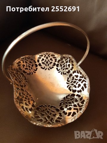 Посребрен съд , снимка 4 - Антикварни и старинни предмети - 35350914