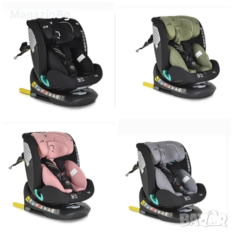 Стол за кола Quill 40-150см 360° Isofix, до 36 кг, снимка 1