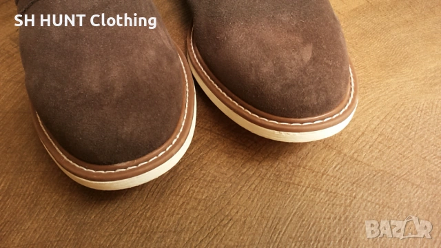 TCHIBO CERTIFIED MERCHANDISE Leather Shoes размер EUR 43 / UK9 естествена кожа 9-2-S, снимка 9 - Ежедневни обувки - 53115451