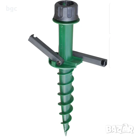 Стойка за чадър Progarden, Тип винт, Диаметър 22-33 мм, H44 см  - 24 месеца гаранция