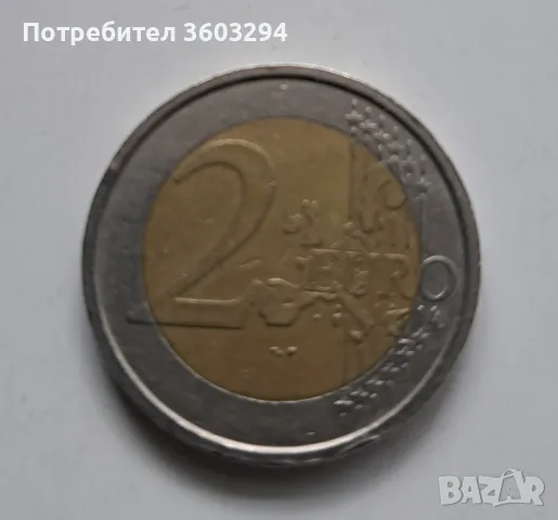 2 евро -2002 г.-Италия, снимка 2 - Нумизматика и бонистика - 56528181