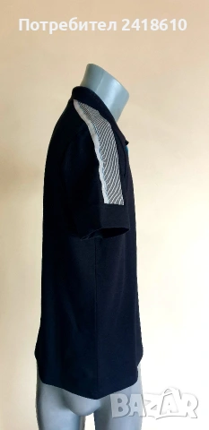 Hugo Boss Cotton Slim Fit Mens Size M ОРИГИНАЛНА Мъжка Тениска!, снимка 4 - Тениски - 53716368