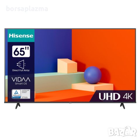 Hisense 65A6K SMART TV , 165 см, 3840x2160 UHD-4K , 65 inch, LED , Smart TV , VIDAA, снимка 3 - Телевизори - 42617414