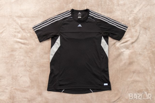 Спортна тениска Adidas, черна, S