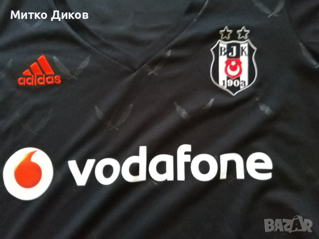 Бешикташ маркова тениска на Адидас женска размер ХЛ, снимка 3 - Футбол - 44783153