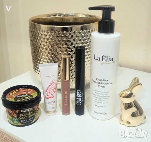 ЛОТ 5 продукта скраб дубайски шоколад червило NL beauty Youtiful спирала Suga Buba 