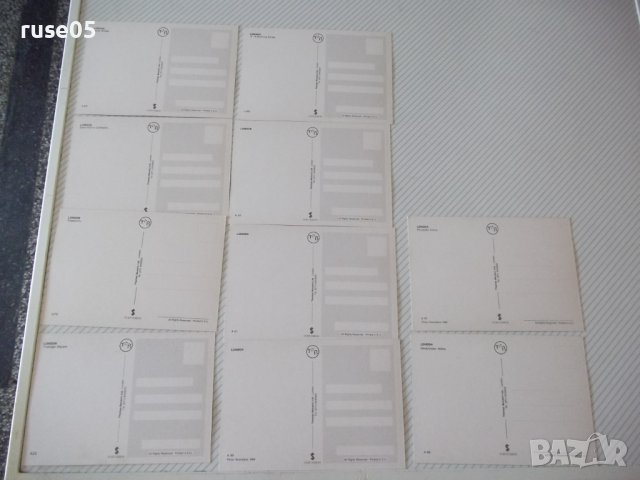 Лот от 10 бр. картички от Лондон, снимка 5 - Колекции - 37599118