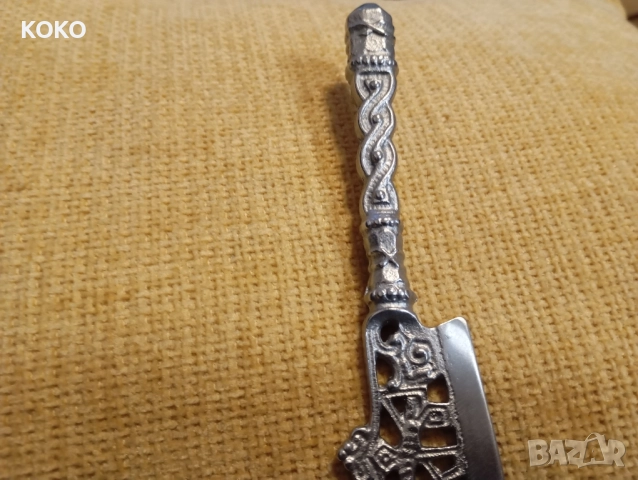 Античен Руски Нож за Писма , снимка 4 - Антикварни и старинни предмети - 52550363