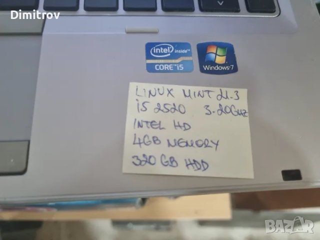 HP Elitebook 8460p, снимка 3 - Лаптопи за дома - 47720379