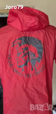 Diesel Packable Light Waterproof Мъжко Яке С Качулка Ежедневно Туризъм Раз.М, снимка 2 - Якета - 54179799