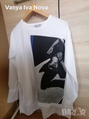 Zara блуза с дълъг ръкав , снимка 1 - Блузи с дълъг ръкав и пуловери - 30595561