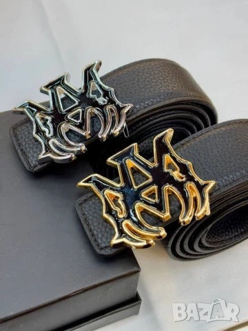 колани от естествена кожа в кутия mcm, снимка 3 - Колани - 50675425