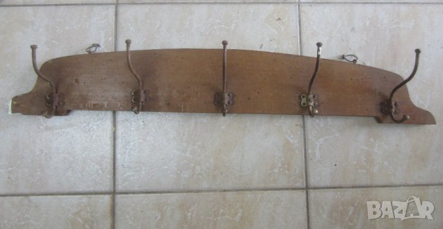 Разни стари закачалки:Стара дървена закачалка и бурета, буренца , снимка 7 - Други ценни предмети - 29120460