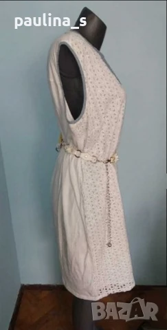 Два броя / Маркова рокля тип туника с дантела / голям размер , снимка 13 - Рокли - 50792038