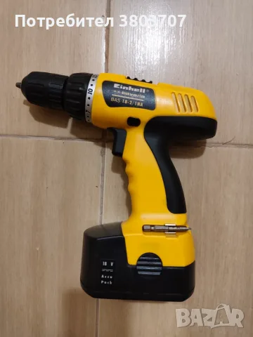 Einhell Bavaria 18V – акумулаторен винтоверт , снимка 4 - Винтоверти - 55774685