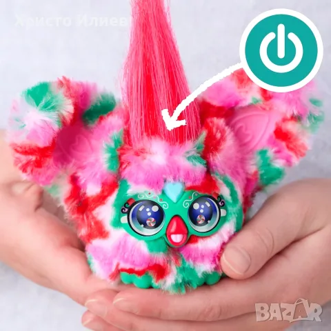 Интерактивна играчка Hasbro Furby Furblets - Pep-Mint, снимка 5 - Други - 55979573