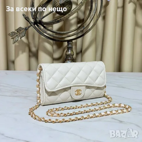 Chanel Дамска Кожена Чанта С Дълга Дръжка За През Рамо Шанел - Различни Цветове Код SEM-128, снимка 8 - Чанти - 55754535