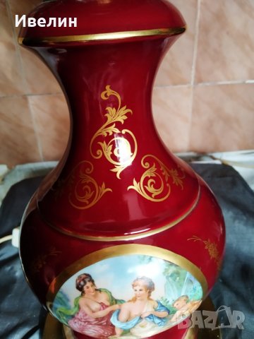 барокова настолна лампа, снимка 5 - Настолни лампи - 31695629