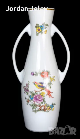 Голяма ваза от Hollohaza Hungary., снимка 2 - Вази - 50294980